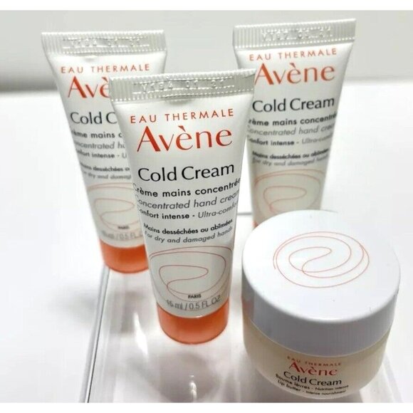 Womens Avène Cold Cream & Lip Balm Eau Thermale **Past Best Before Date** AS IS - Picture 2 of 5